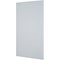 Bi-Office Glass Magnetic Memo Tile, White Glass Surface, Frameless, 780x480mm