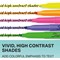 Sharpie Pocket Highlighters, Chisel Tip, Assorted, Pack of 12