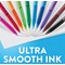 PaperMate Inkjoy 300Rt Ballpoint Pen, Medium 1.0mm Tip, Black, Pack of 24