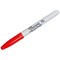 Sharpie Permanent Marker, Fine, Red, Pack of 12