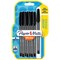 Paper Mate Inkjoy 100 Capped Ballpoint Pens, Black, Pack of 8 Paper Mate Inkjoy 100 Capped Ballpoint Pens, Black, Pack of 8