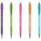 PaperMate FlexGrip Ultra Ballpoint Pen, Medium 1.0mm, Bright Barrel, Black, Pack of 5
