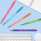 Paper Mate FlexGrip Ultra Ballpoint Pen, Medium 1.0mm, Bright Barrel, Black, Pack of 5