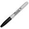 Sharpie Permanent Markers, Fine, Black, Pack of 24