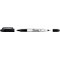 Sharpie Permanent Markers Twin Tip Blister Black (Pack of 12) S0811100
