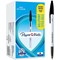 Paper Mate Stick Ballpoint Pen, Fine, Black,Pack of 50