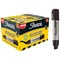 Sharpie Magnum Metal Permanent Marker, Chisel Tip, Black, Pack of 12