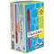 Paper Mate InkJoy 100 Ballpoint Pen, Medium, Red, Pack of 50