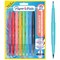 Paper Mate Flair Dual Felt Tip Brush + Medium Tip Assorted (Pack of 8)