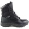 Tuffking Bishop Tactical Non-Safety Leather Boots, 8 Inch Zip, Black, 12