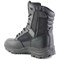 Tuffking Bishop Tactical Non-Safety Leather Boots, 8 Inch Zip, Black, 12