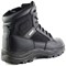 Tuffking Raid Tactical Non-Safety Leather Boots, 6 Inch Side Zip, Black, 12