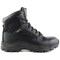 Tuffking Raid Tactical Non-Safety Leather Boots, 6 Inch Side Zip, Black, 12