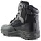 Tuffking Raid Tactical Non-Safety Leather Boots, 6 Inch Side Zip, Black, 12