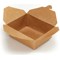 Go-Pak Deli Box Fold Top, Medium, Kraft, Pack of 300 Go-Pak Deli Box Fold Top, Medium, Kraft, Pack of 300