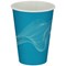Go-Aqua Single Wall PE Lined Paper Water Cup, 199ml, Blue, Pack of 1000