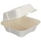 Bagasse Square Burger Box, 152mm, White, Pack of 500