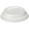 Edenware Moulded Fibre Coffee Cup Lid, 341-454ml, White, Pack of 1000