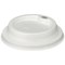 Edenware Moulded Fibre Coffee Cup Lid, 341-454ml, White, Pack of 1000