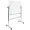 Bi-Office Glass Magnetic Revolving Board, 1200x900mm