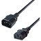 ConneKt Gear C13 Female to C14 Male Extension Power Cable, 2m Lead, Black