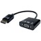 Connekt Gear DisplayPort to VGA Adaptor, Black