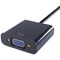 Connekt Gear HDMI to VGA Adaptor, 1m Lead, Black