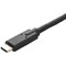 Connekt Gear USB A to USB C Cable, 2m Lead, Black