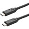 Connekt Gear USB C to USB C Cable, 2m Lead, Black