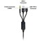 Connekt Gear Wired Overhead Headset with Boom Microphone, USB-A/USB-C 3.5mm Jack