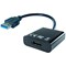 Connekt Gear HDMI to USB A Adaptor, 240mm Lead, Black