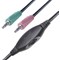 Connekt Gear HP 503 Economy Stereo Headset with In-Line Microphone 24-1503