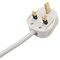 Connekt Gear Surge Protected Power Extension Lead, 6 Sockets, 2m Lead, White