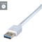 Connekt Gear USB A 3.0 to RJ45 Cat6 Ethernet Adaptor, White
