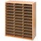 Safco Literature Organiser, 36 Compartments, Oak