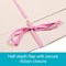 Elba Deed Legal Wallets, Security Ribbon, 360gsm, 50mm, Foolscap, Buff, Pack of 25