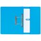 Elba Back Pocket Transfer Files, 260gsm, Foolscap, Blue, Pack of 25