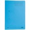 Elba Back Pocket Transfer Files, 260gsm, Foolscap, Blue, Pack of 25