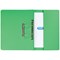 Elba Back Pocket Transfer Files, 260gsm, Foolscap, Green, Pack of 25
