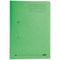 Elba Back Pocket Transfer Files, 260gsm, Foolscap, Green, Pack of 25