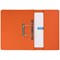 Elba Pocket Transfer Files, 320gsm, Foolscap, Orange, Pack of 25