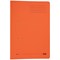 Elba Back Pocket Transfer Files, 260gsm, Foolscap, Orange, Pack of 25