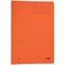 Elba Back Pocket Transfer Files, 320gsm, Foolscap, Orange, Pack of 25