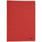 Elba Back Pocket Transfer Files, 260gsm, Foolscap, Red, Pack of 25