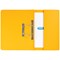 Elba Back Pocket Transfer Files, 260gsm, Foolscap, Yellow, Pack of 25
