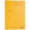 Elba Back Pocket Transfer Files, 260gsm, Foolscap, Yellow, Pack of 25