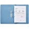 Elba Spirosort Transfer Files, 285gsm, Foolscap, Blue, Pack of 25
