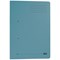 Elba Spirosort Transfer Files, 285gsm, Foolscap, Blue, Pack of 25