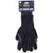 Glovezilla Anti-Vibration Gloves, Black, Large