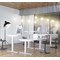 Air 1200mm Rectangular Height-Adjustable Desk, Silver Leg, Maple